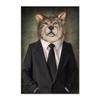 Human Body Animal Head Abstract Wall Art Print Giraffe Bear Lion Canvas Painting Nordic Poster Decor Pictures For Living Room No Frame