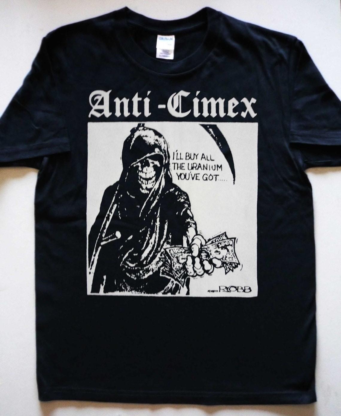 ANTI CIMEX - Ripper T-Shirt Mens Womens Tees Top HARDCORE ROCK PUNK Unisex Tee 4XL