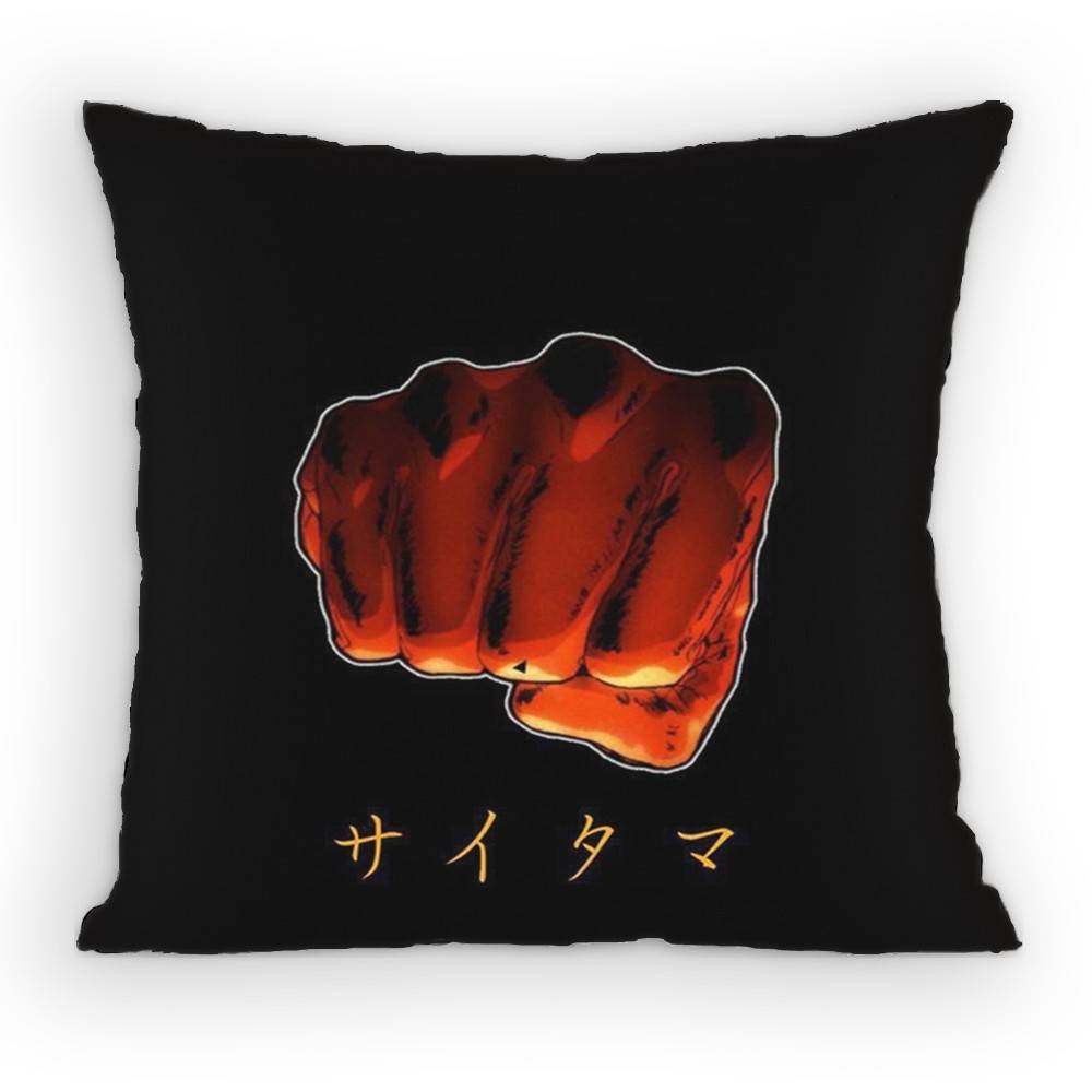One PPunch SSaitama MMan Pillow Case Sofa Living Room for Bedroom Car Headboard Backrest Cushion Square Cushion Nap Time