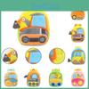 Entzückender Kinder Plüschrucksack mit Cartoon Bagger Design für Kleinkinder und Kindergarten