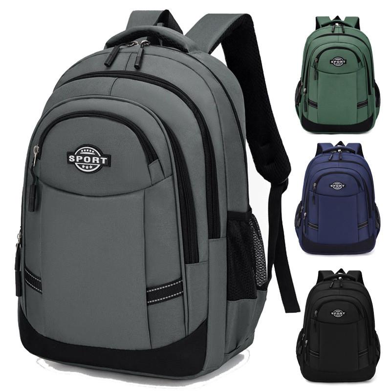 Breathable Oxford Backpack With 16in Laptop Compartment For Schoolbag Travel