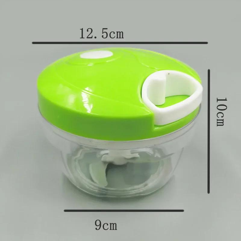 Manual Food Chopper Hand Pull String Vegetable Onions Garlic Cutter Kitchen Accessories Processor Tools for Fruits Herbs Nuts