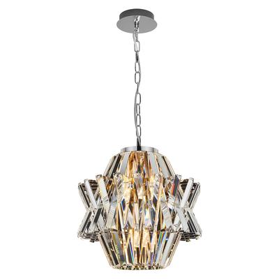 Crown Chrome Chandelier 4Xe14