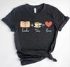 Tea Read Books Love Shirt, Book Lover Gift, Reading Tee, Bibliophile Apparel E-413