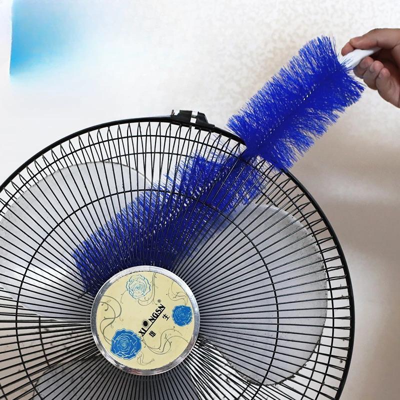 1 Stück Kreative Hocheffiziente Weichhaar-Reinigungsbürste für das Innere von Elektrolüftern Flexible Reinigungsbürste Staubwischer für Klimaanlagen