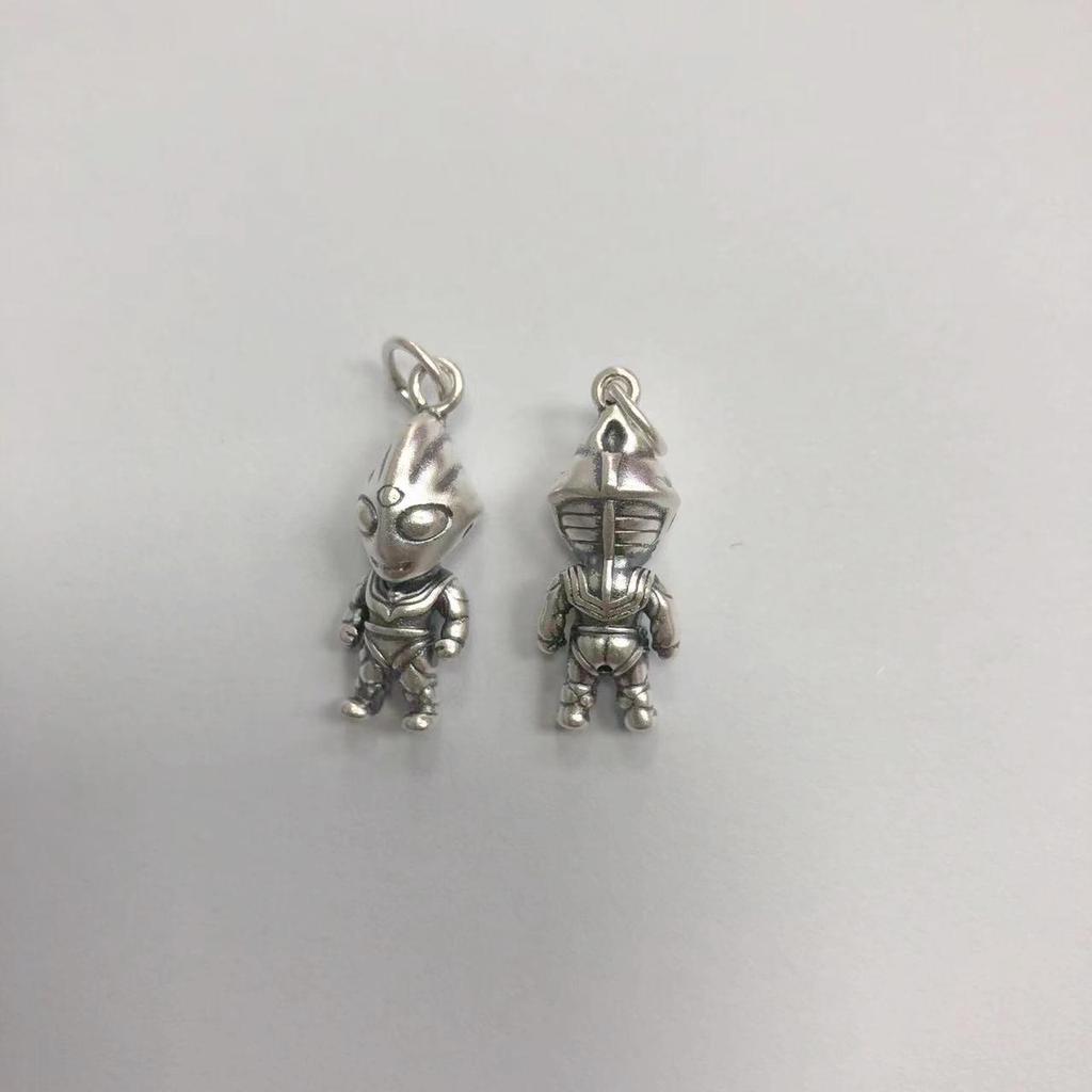 Sterling Silver 3D Lucky Cat Pendant - Cute Wealth Charm for Baby or Bestie Gift