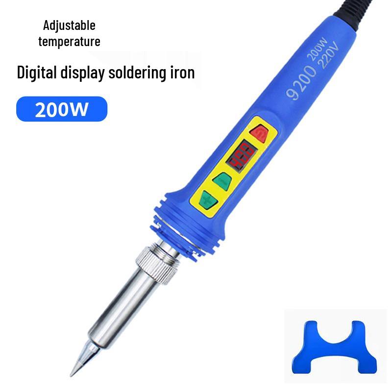 200W Industrial-Grade Electric Soldering Iron - High Power, 600° Temperature Controlled for Precision Repair and Welding.