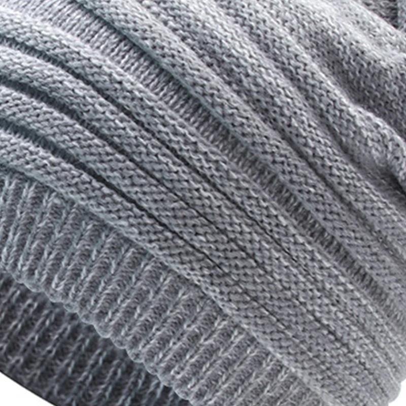 New Knitting Unisex Hip Hop Hat For Women Beanie Fashion Outdoor Cycling Keep Warm Adult Caps Winter Ski Cap