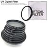 1Pcs 37/40.5/43/46/49/52/55/58/62/67/72/77/82mm Camera Lens  for Canon DSLR SLR Camera