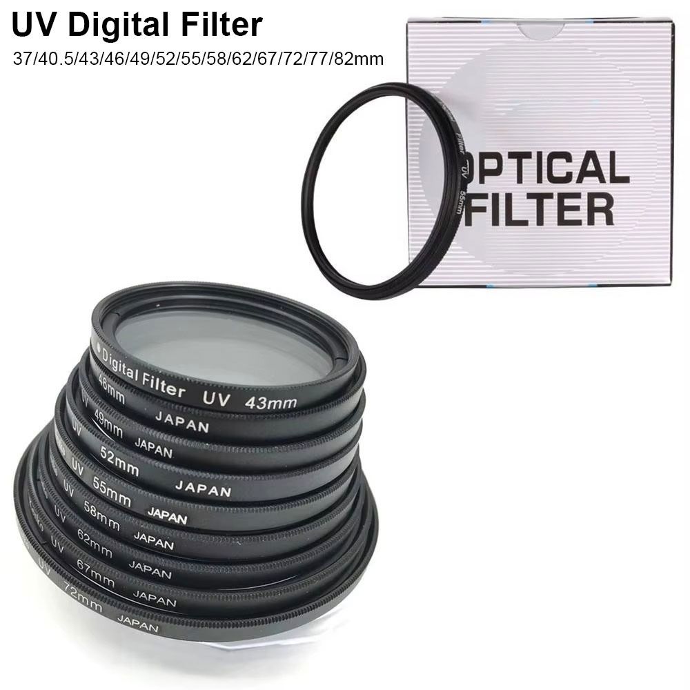 1Pcs 37/40.5/43/46/49/52/55/58/62/67/72/77/82mm Camera Lens  for Canon DSLR SLR Camera
