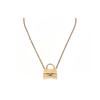 Balenciaga Brass Bag Shaped Necklace Women necklaces Gold 700363TZ14J0604