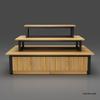 Multi-Purpose Display Rack for Cosmetics, Shoes, Stationery, and Baby Items