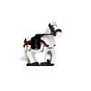 City Street View Medieval Military Transport Horse Animals Building Blocks Weapons Helmet Carriage Farm Cattle Bricks Toys Gifts