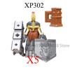 Medieval Military Noble Knights Building Blocks Figures Accessories Helmet Armor Shield Sword MOC Bricks Toys Friends Gifts