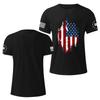 Men's Fashionable Casual Independence Day Printed Round Neck Short Sleeve T-Shirt Top
