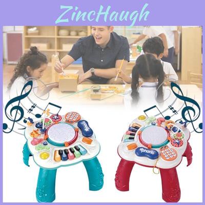 Educational Toddler Play Table With Musical Features For Early Development