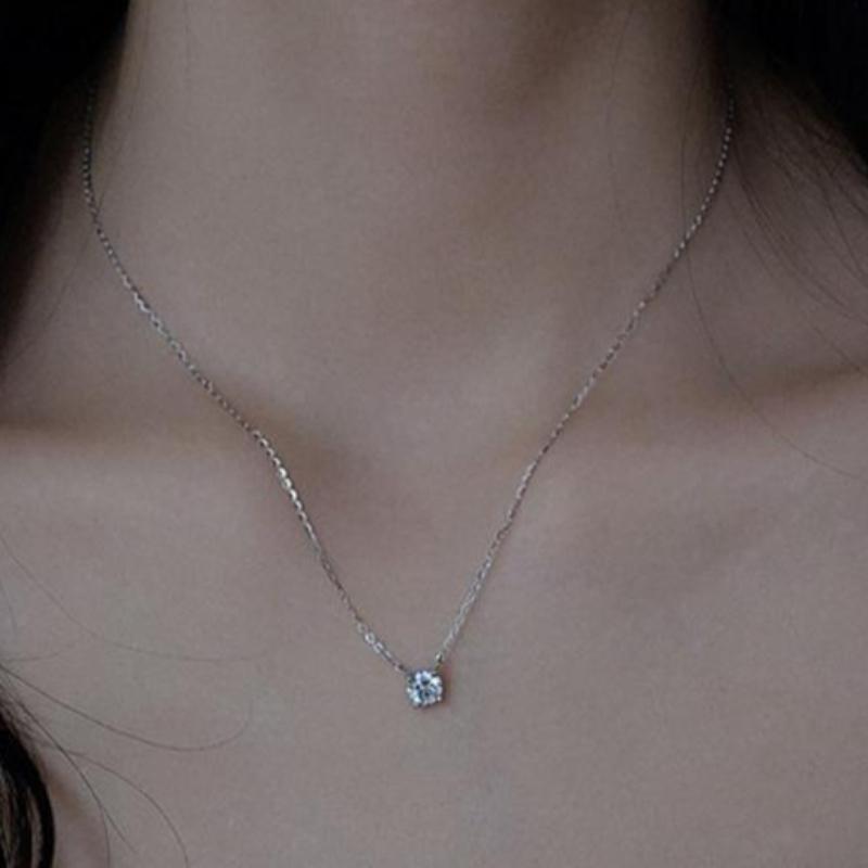 Cold Wind Round Necklace Female Fashion Simple Minimalist Style Student Temperament Mori Personalized Choker Collarbone Chain