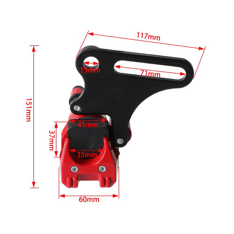 For 50cc 70cc 90cc 110cc 125cc 140cc Motorcycle Rear Hydraulic Disc Brake Pump Caliper Pit Dirt Bike Motocross Accessories