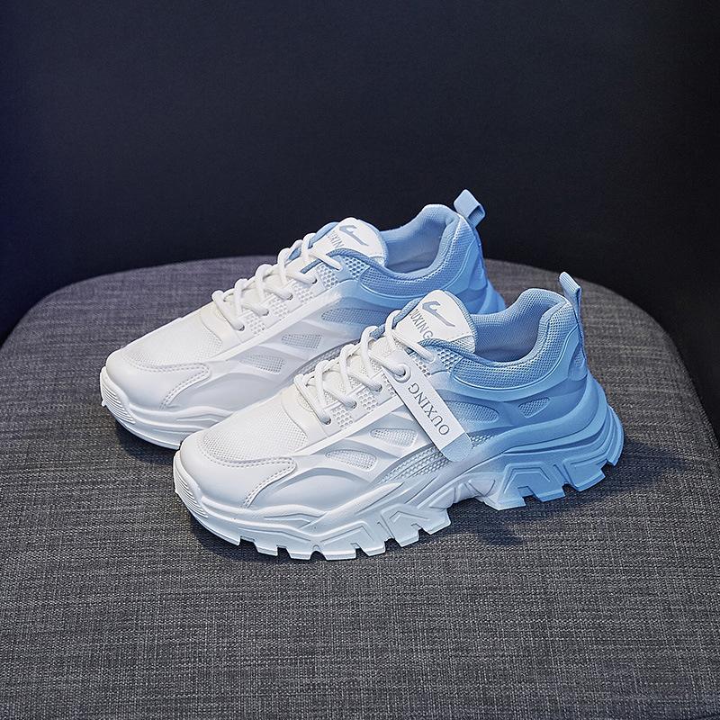 Korean Version of Dad Shoes for Women 2025 Spring New Breathable Student Sports Shoes for Women Ins Trendy Casual Net Shoes for Women