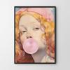 Poster Girl Balloon Chewing Gum
