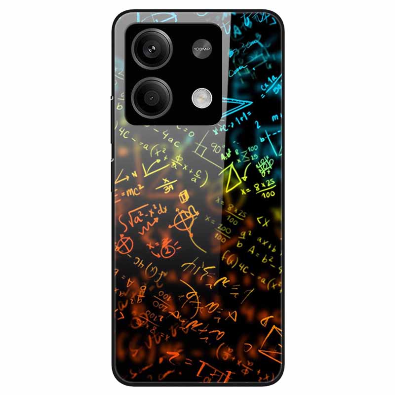 For Redmi Note 13 Pro 5G Case Tempered Glass Hard PC Phone Back Cover for Xiaomi Redmi Note13 5G Note 13Pro 5G Funda Shell Coque