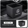 Organizzatore per Auto Chiavi Occhiali Porta Bevande Pattumiera Pieghevole Per Mercedes Benz W202 W212 W126 W140 W168 W177 CLS GLE GLC GLS CLA