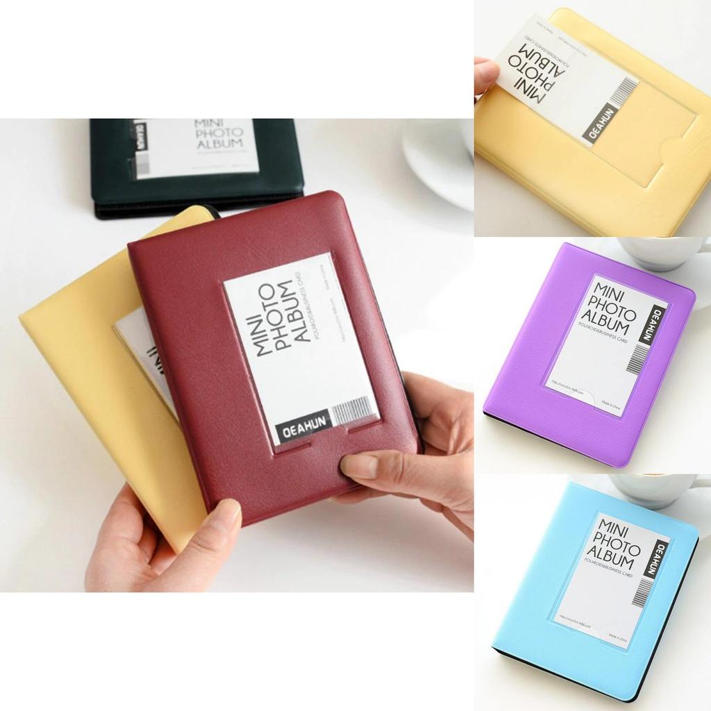 Colorful Candy Design 3in Photocard Binder With 64 Pockets For Lomo Cards