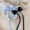 Summer Sweet Girl Ribbon Bow Hairpin - Girly Duckbill Clip