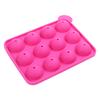 2 Pieces Silicone Jelly Candy Pudding Lollipop Chocolate Mold, Cake Baking Mold, 12-Cavity