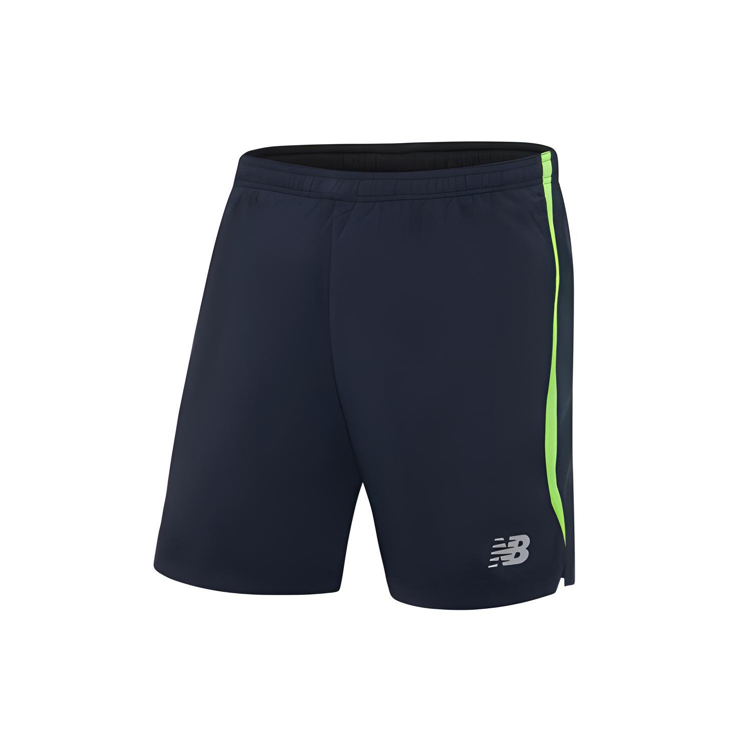 New Balance Casual Shorts Men s Blue AMS93187 XL