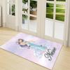 Custom Name Tinkerbell's Magical Night Carpet Rug Customizable Soft Washable Anti-Slip Home Living Room Sofa Mats Personalized Rug. 0909356