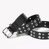 Creative PU Leather Waist Belt Adjustable Length PU Belt for Girl Women Decorative Waist Belt for Coat Skirts Jeans