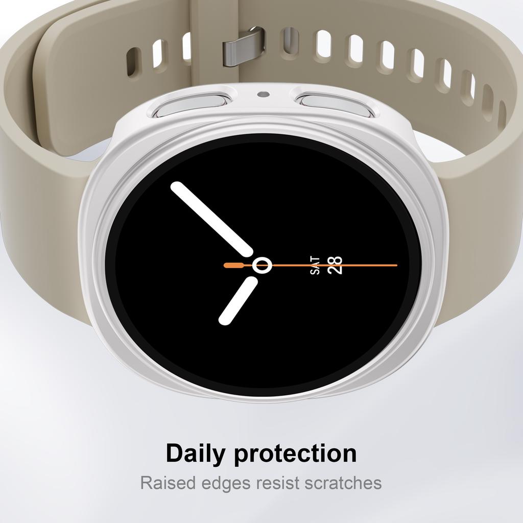 Cover Case For Samsung Galaxy Watch 8/8 Classic 46mm 40mm 44mm Screen Protector PC Hollow Bumper Shell Galaxy Watch 8 Protective