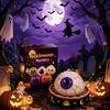 Halloween Ghost Maltose Squishy Toy Stress Relief Slow Rising Fidget Sensory Squeeze Ball Party Favors