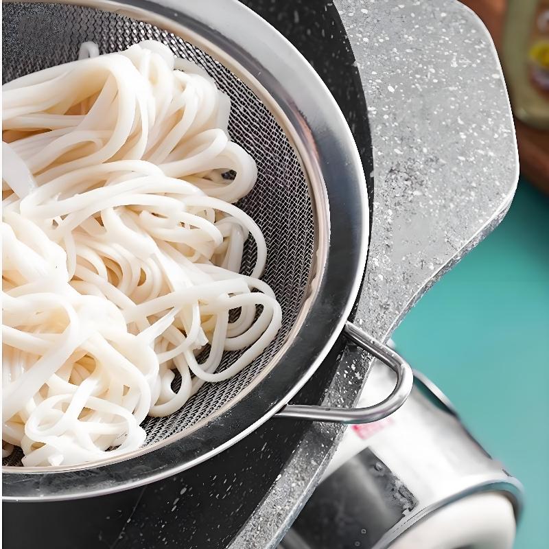 3Pcs Stainless Steel Fine Mesh Flour Sifter Set With Handle For Baking Cake Powder Sieve Kitchen Cooking Strainer Accessories