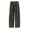 100% Cotton Straight Leg Sweatpants Men Women Plus Size Casual Trousers