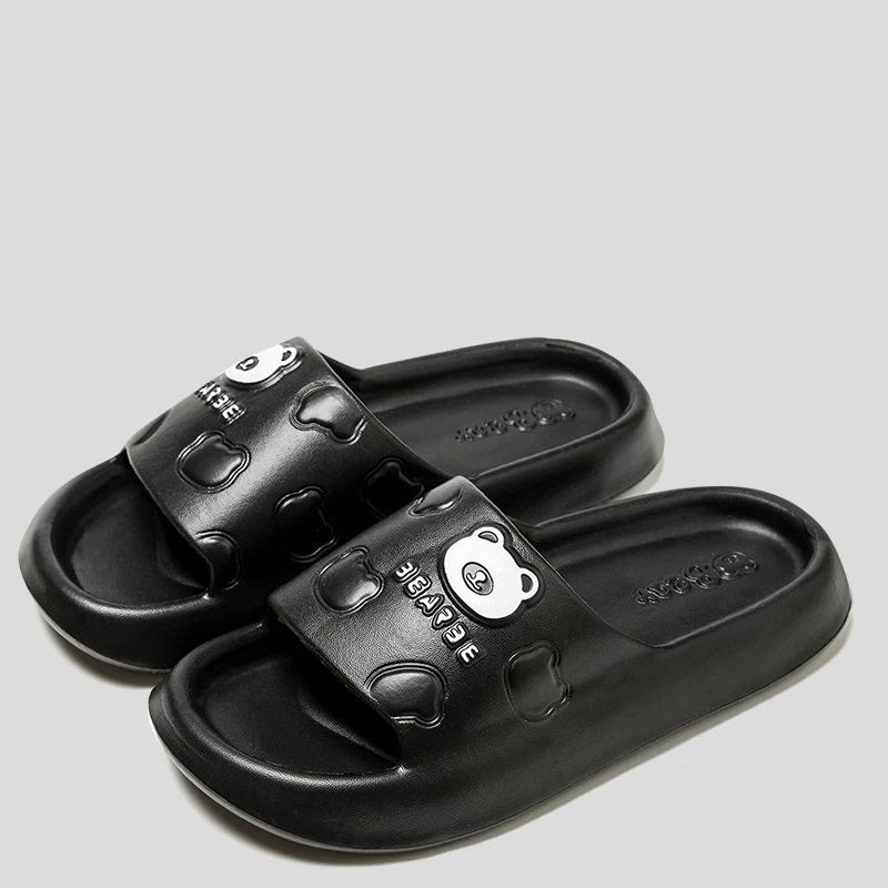 Ciabatte estive semplici da donna, pantofole morbide da casa da uomo, sandali antiscivolo da bagno per coppia, scarpe comode da esterno per la spiaggia per adulti