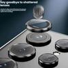 For Galaxy S26 S26Plus S26Ultra AR Anti-Fog Original Color Rear Camera Tempered Glass Protective Film Silvery Black