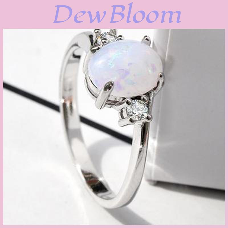 Elegante Anello Geometrico in Lega per Donna Moda Primavera 2024 In Bianco Viola Verde Blu Rosa
