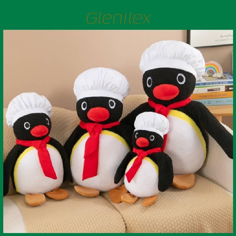 Adorable Pingu Chef Penguin Plush Toy Soft And Cute Penguin Stuffed Animal For Kids