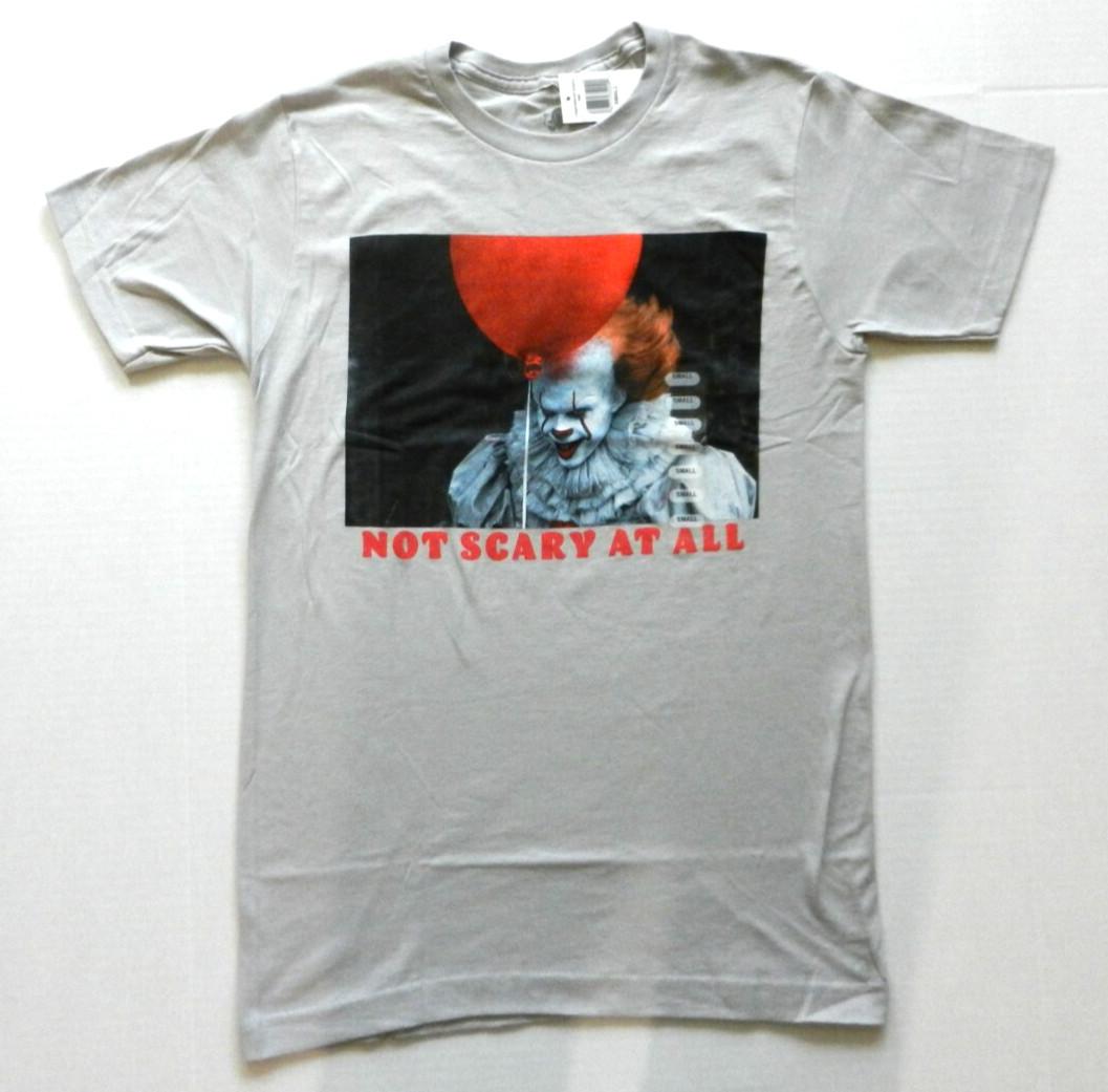 26 Scary Movie IT Pennywise Not Scary At All T-Shirt New Unisex T-Shirt M