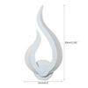 Xiaomi Creative Flame LED Modern Wall Lamp 12W AC85-265V Acrylic Touch Bedside Lamp for Indoor Corridor Bedroom Lighting