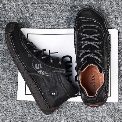 Beliebte Herrenschuhe in Übergröße 2025 Frühling und Herbst Britische Herren Outdoor-Freizeit Low-Top Arbeitsschuhe Martin Boots