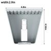 Storage Rack Plastic 5KG Bathroom Holder Self-adhesive Hanging Shower Organizer Shelf