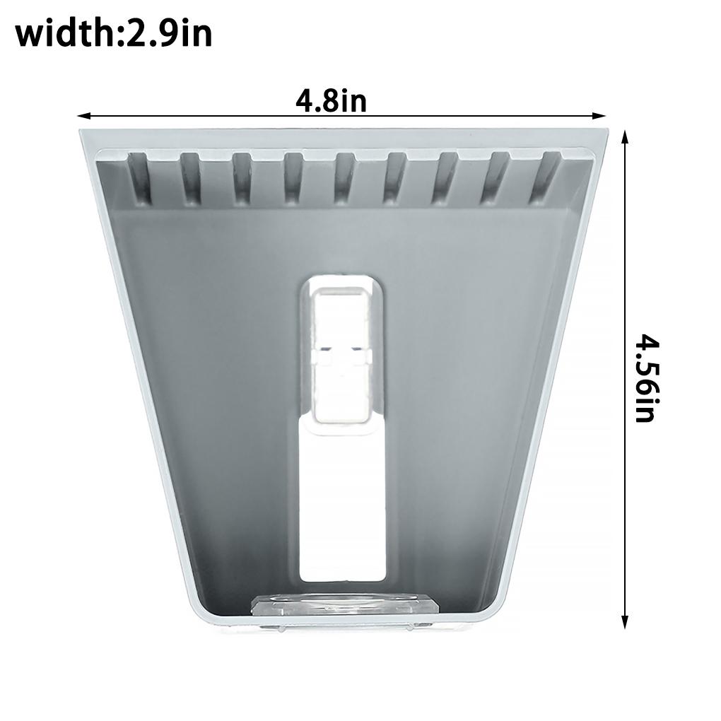Storage Rack Plastic 5KG Bathroom Holder Self-adhesive Hanging Shower Organizer Shelf
