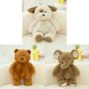 Bear Elephant Rabbit Plush Toys Cute Animal Stuffed Dolls Kids Gifts Birthday