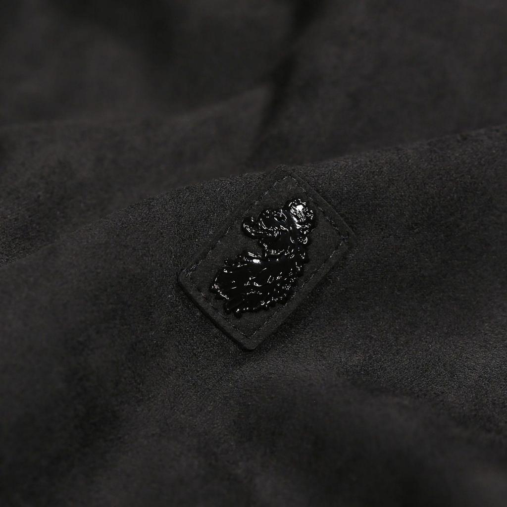 Luke 1977 Men's Torin Faux Suede Crew Neck Sweatshirt