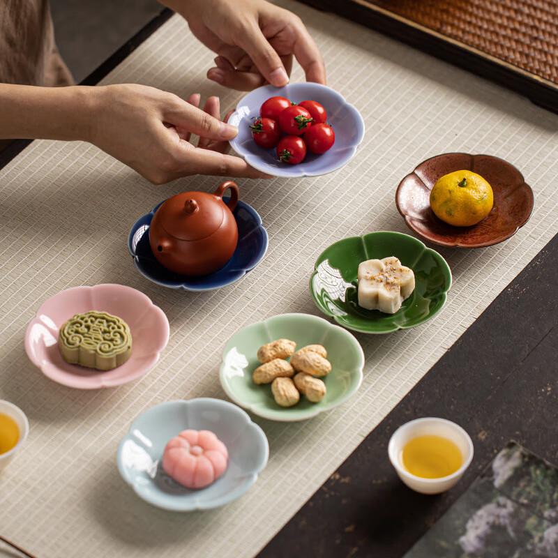 Changbaosen Zen Ceramic Snack & Pastry Dish Set (5 Pcs)