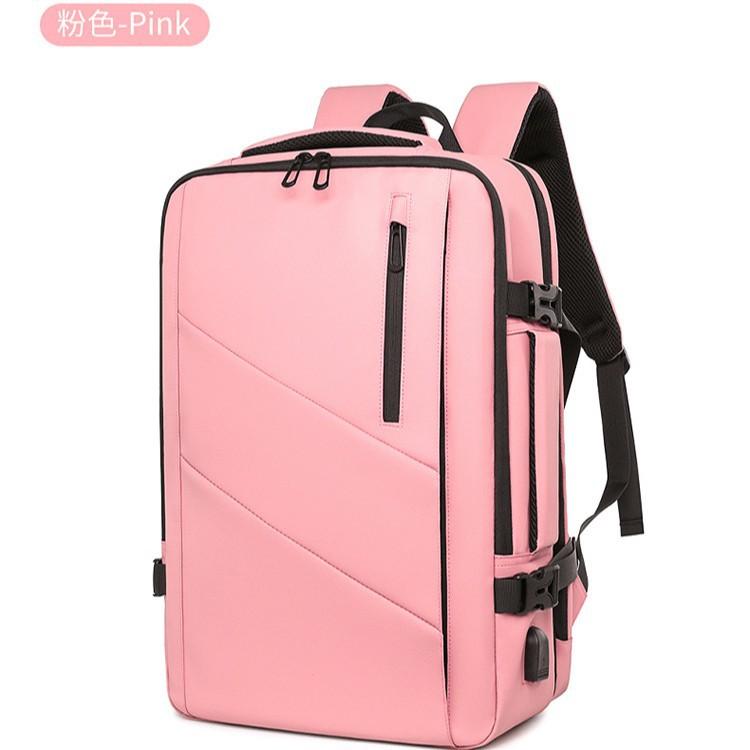 Schoolbag Large Capacity Backpack Men's Multifunctional Business Computer Backpack Leisure Travel Expandable Backpack