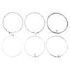 6Pcs Electric Guitar Strings .009-.042 Guitar Strings Replacement Musical Instrument Accessories Easy to Install